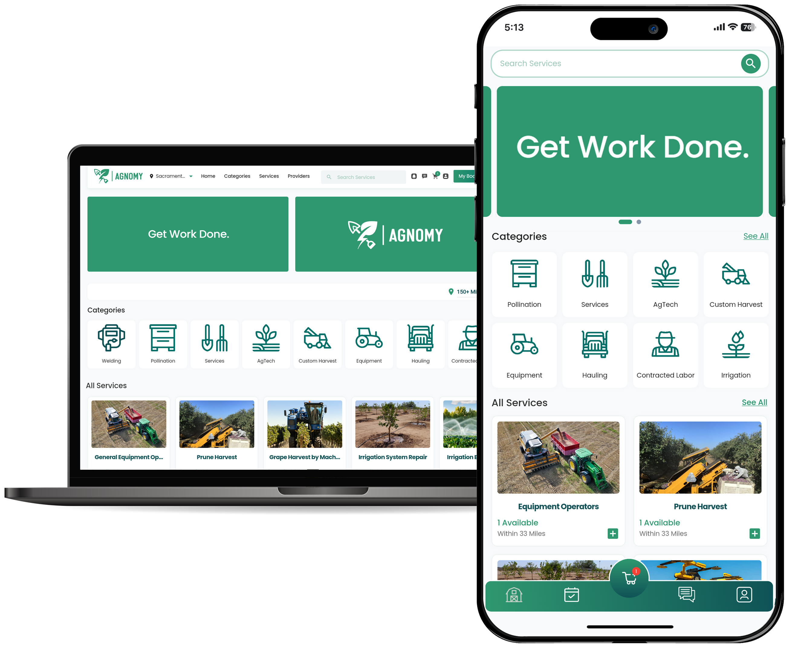 download agnomy and easily find ag services