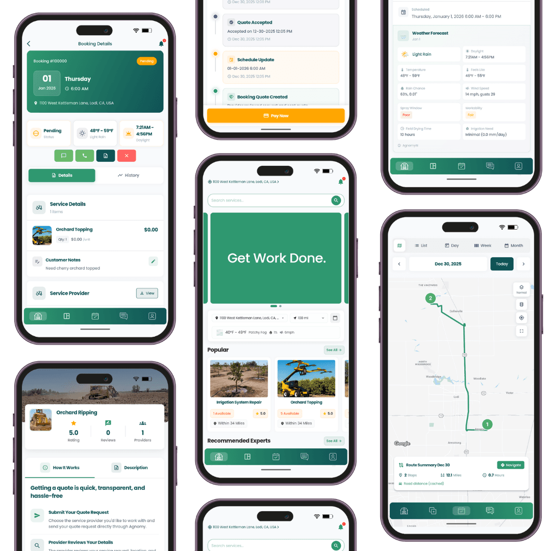 Agnomy mobile app