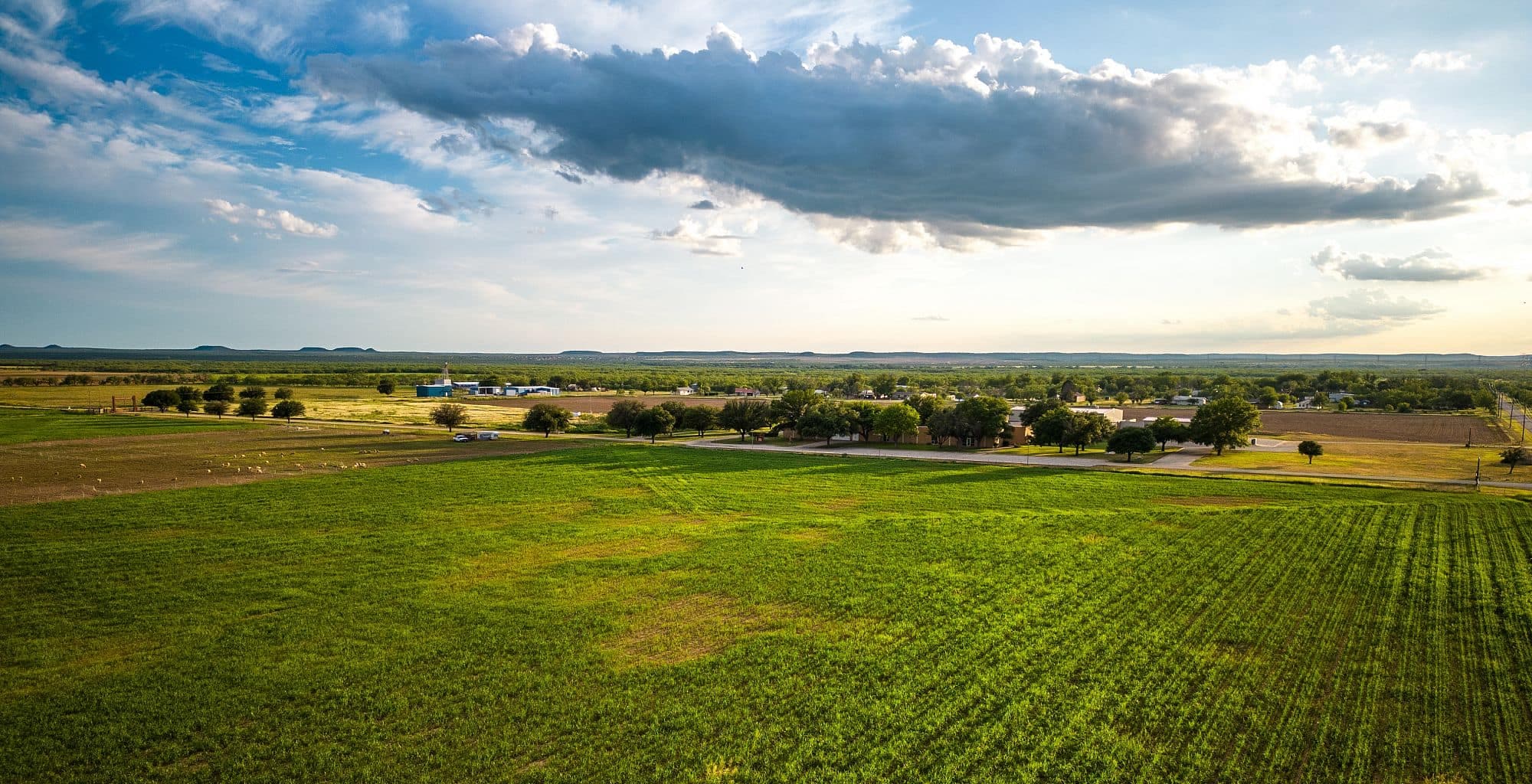 San Angelo, Texas: Concho Valley farmland and agriculture