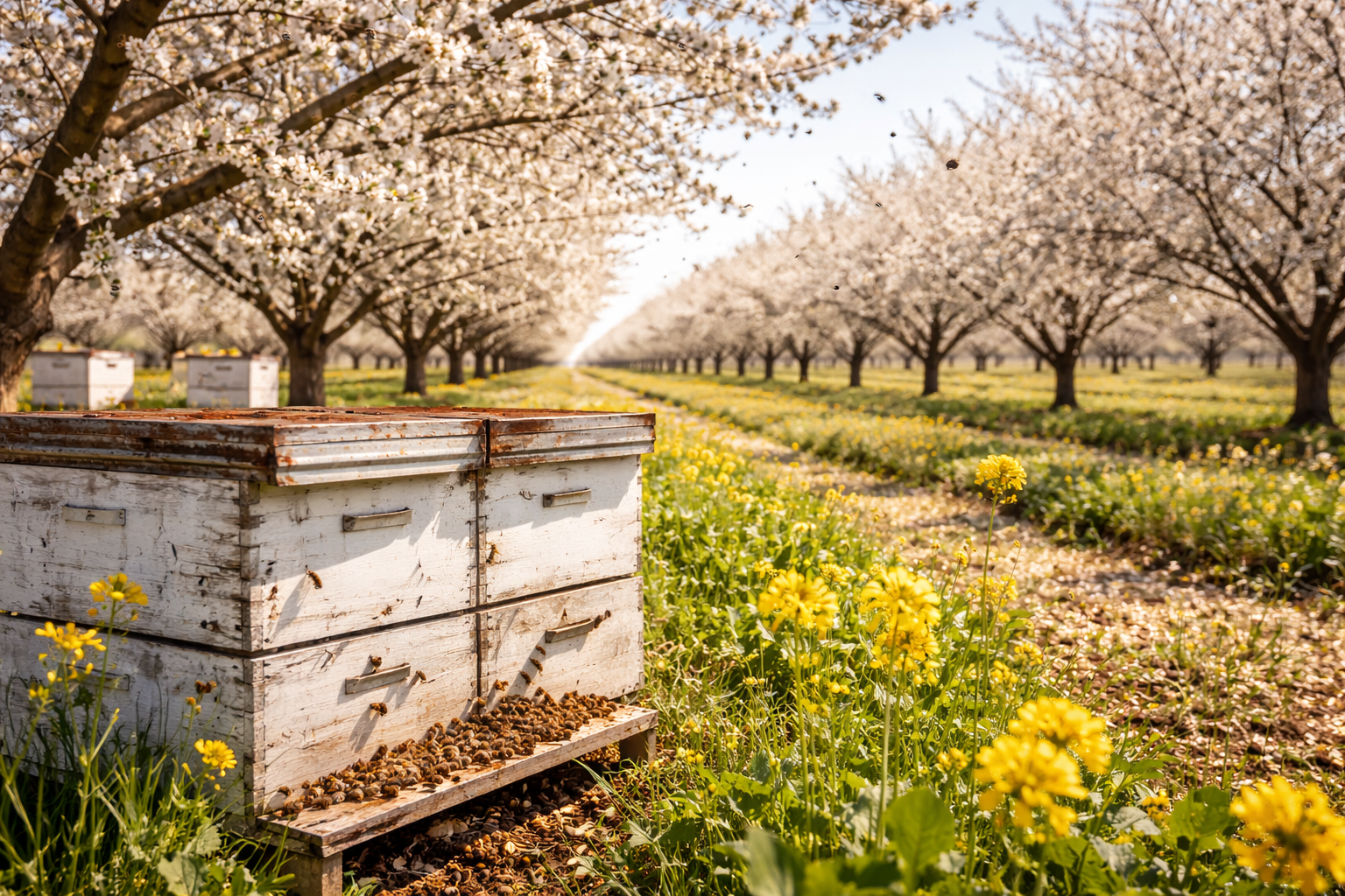 Bee Pollination in California Agriculture | Timing, Timing for Crops, Pollination Tips
